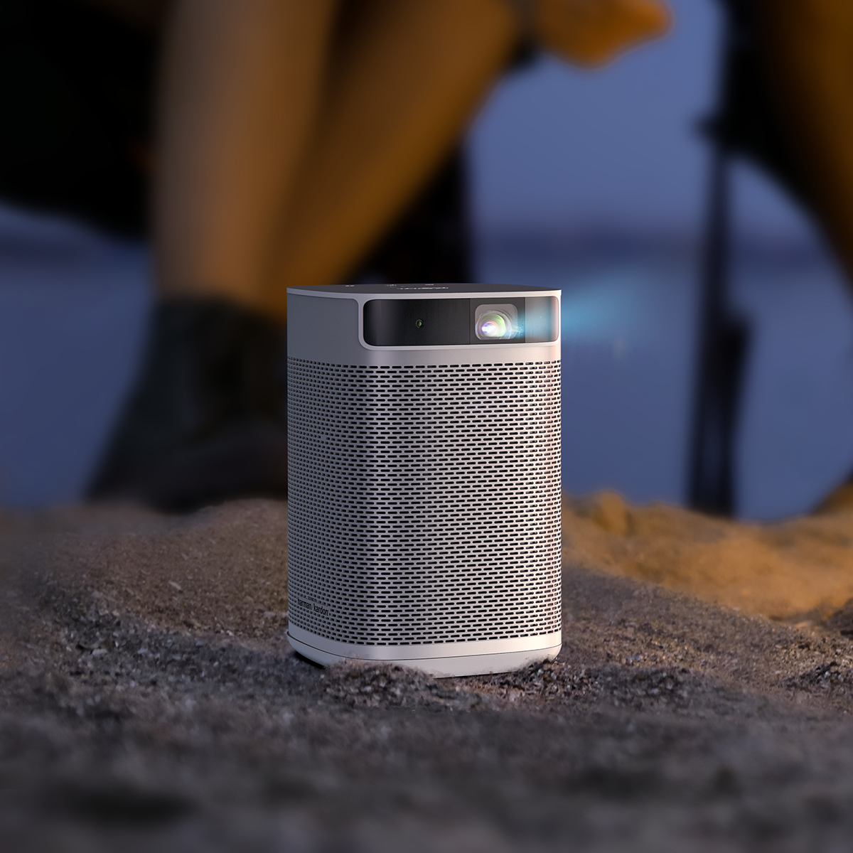 Enliven Your Next Camping Trip With A Portable Projector
