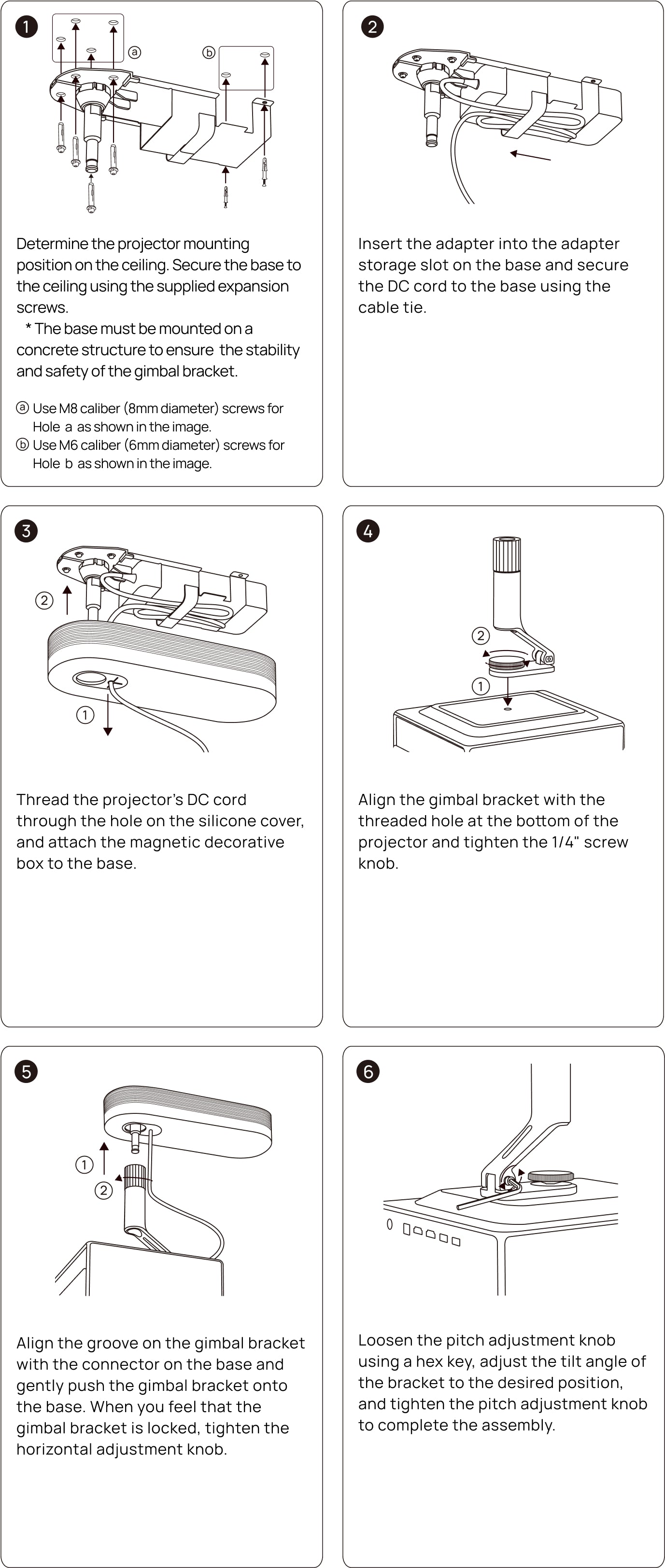 XGIMI Ceiling Mount mountingguide-m.jpg__PID:33622276-eb1a-4ed9-8371-8fff8fe96af0