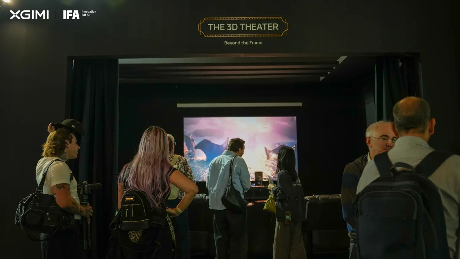 Expozice XGIMI Theater na veletrhu IFA 2026 v Berlíně