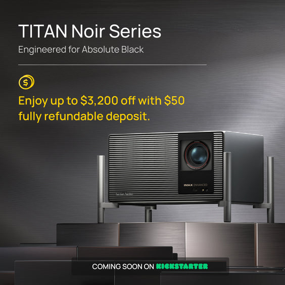 XGIMI TITAN Noir Series Kickstarter Campaign Q&A (Updated)