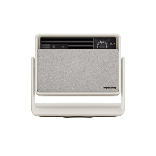 XGIMI HORIZON S Max home projector is built with a flexible stand, no need for additional brackets or mounts.