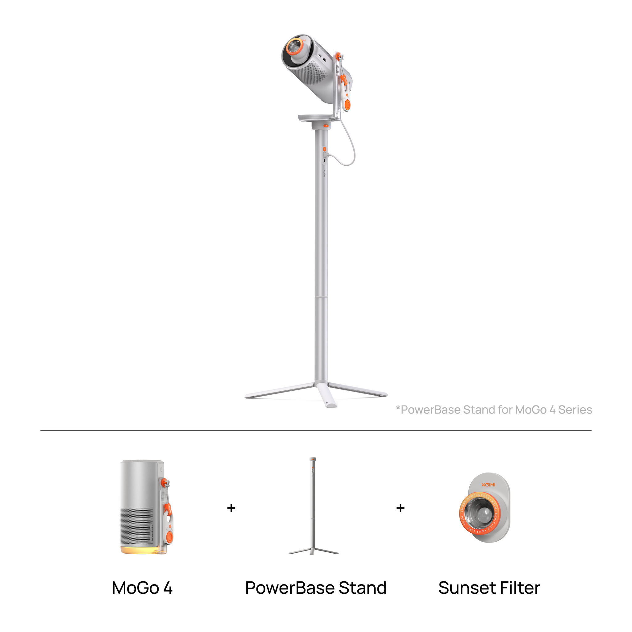 MoGo 4 + PowerBase Stand