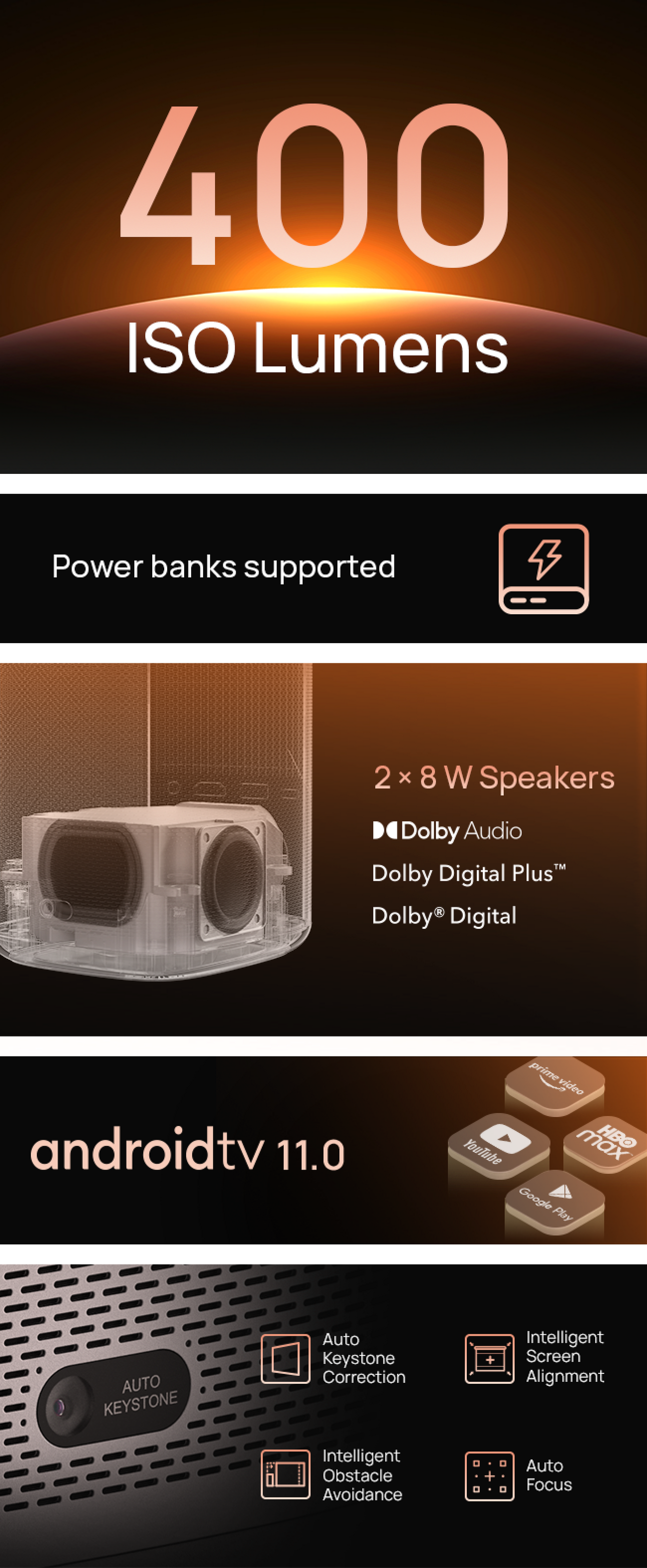 XGIMI MoGo 2 720p Portable Projector | XGIMI